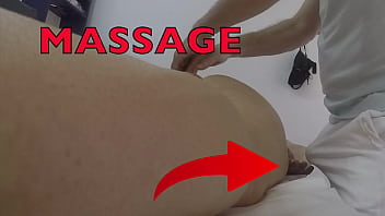 Massage Hidden Camera Records Fat Wife Groping Masseur's Dick